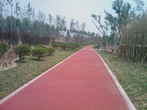 彩色防滑路面 彩色防滑路面