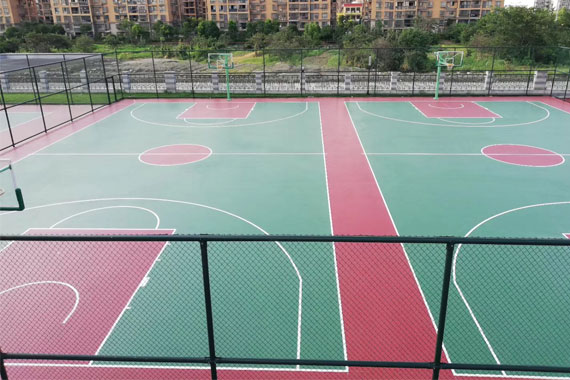 蘇州球場(chǎng)運(yùn)動(dòng)塑膠地坪的使用年限 蘇州球場(chǎng)運(yùn)動(dòng)塑膠地坪的使用年限