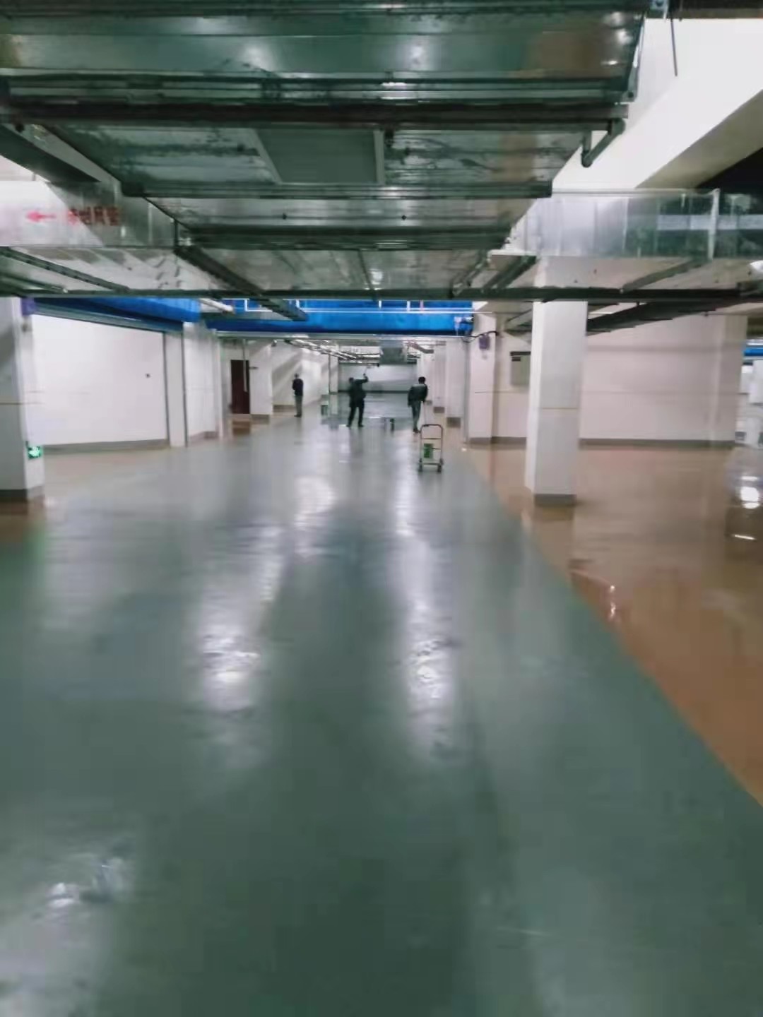 祥明源車庫地坪施工案例 祥明源車庫地坪施工案例