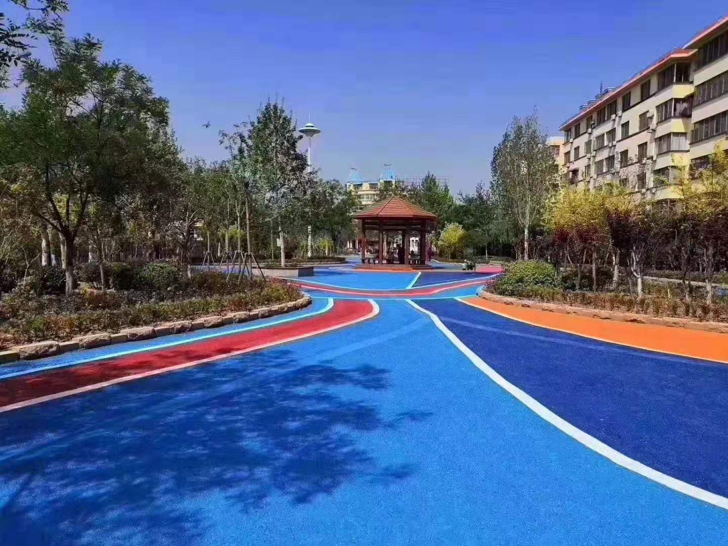 蘇州彩色防滑路面施工 蘇州彩色防滑路面施工