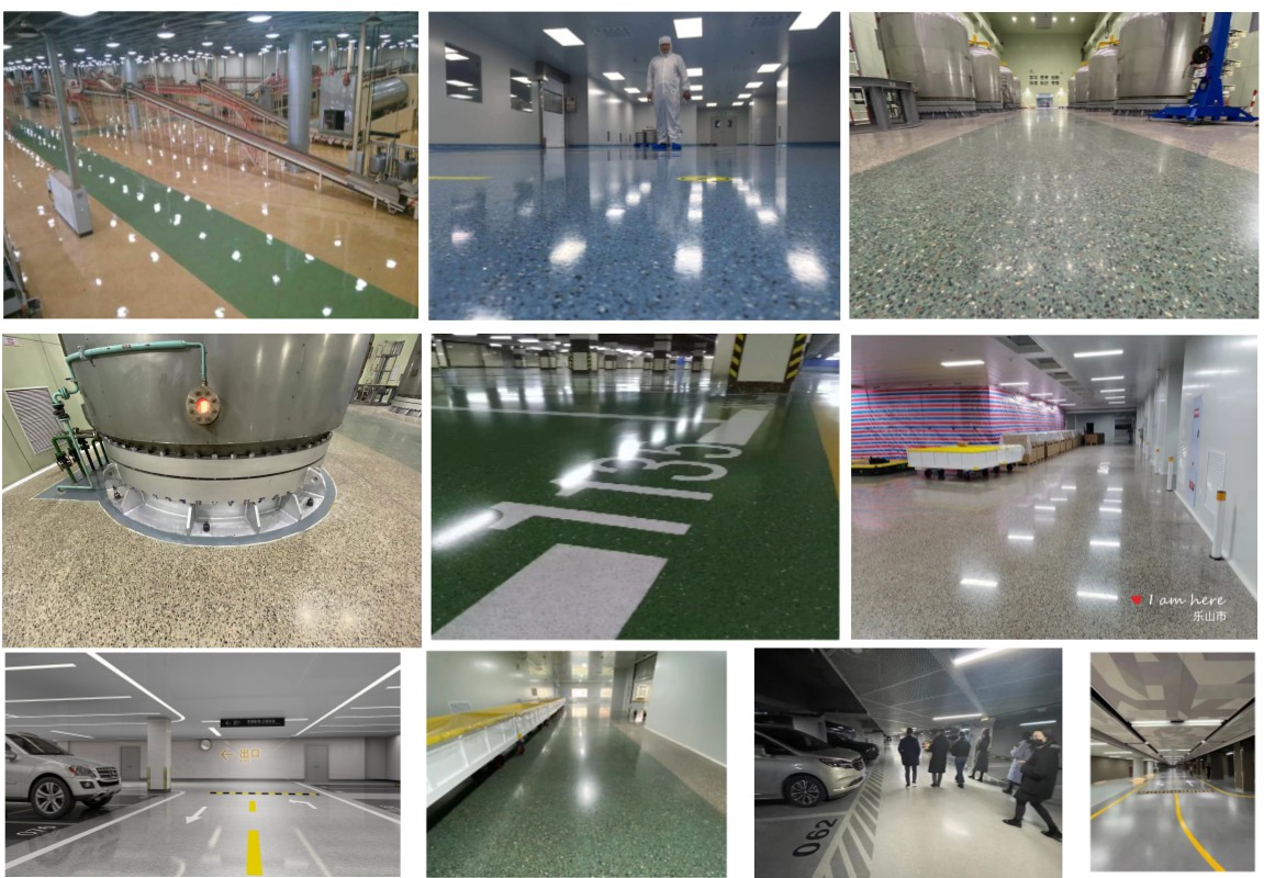 祥明源工業磨石地坪案例 祥明源工業磨石地坪案例